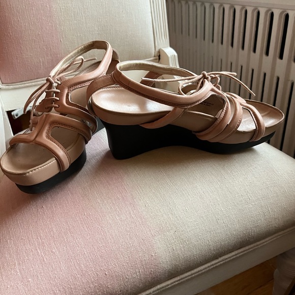 Amazing blush Camper platform sandals, great condition, size 38/8. - Picture 5 of 16